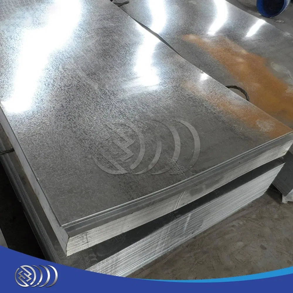 Guanxian Dx51d DC51D Thickness 0.8mm 1.2mm Hot Dipped Sq Cr22 (230) Sq Cr22 (255) Sq Cr40 (275) Sq Cr50 (340) Steel Grade 16 Gauge Pre Galvanized Steel Sheet