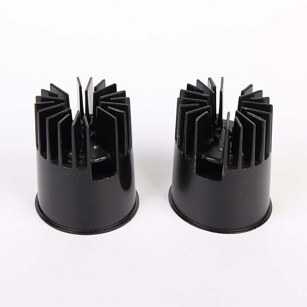Black Anodized Aluminum Machining Products by CNC Milling and Turning Machine