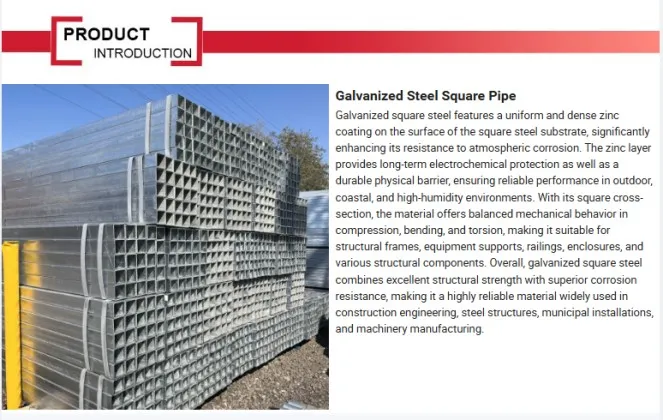 Galvanized Steel Pipe View 3