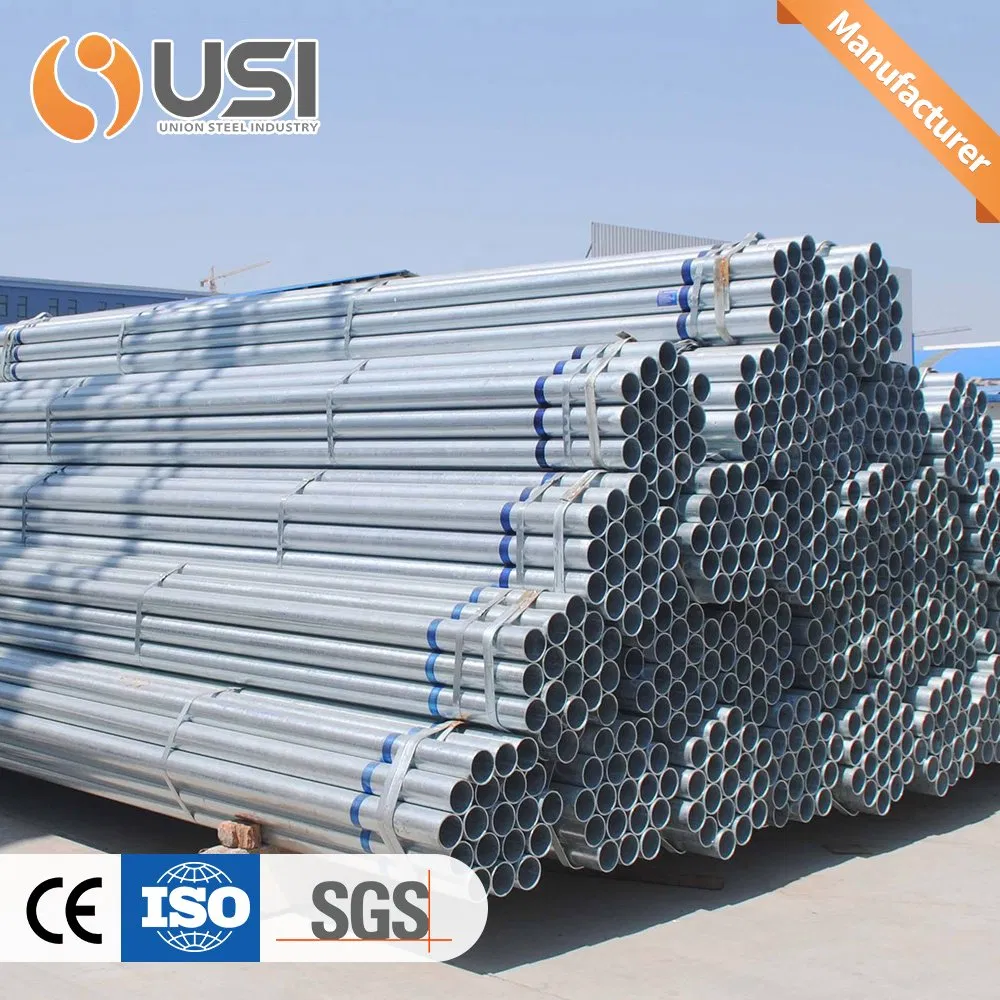 Hot DIP Galvanized Steel Pipe for Fire Fighting System, Plastic Lined Gi Pipe (Round / Square / Rectangular)