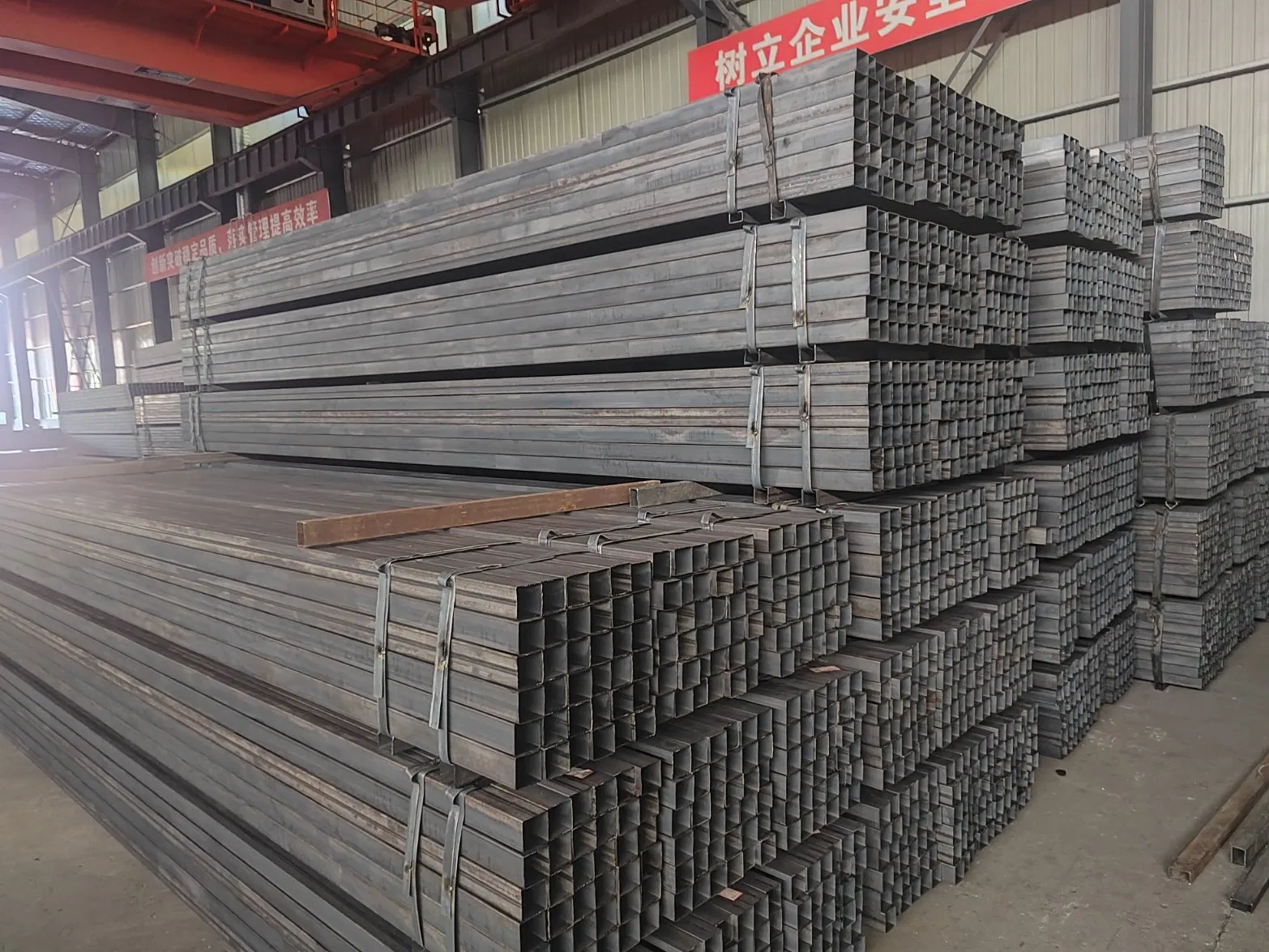 Versatile Usage Pre Cut Length Steel Rectangular Tube for Window Door and Curtain Wall Frame System