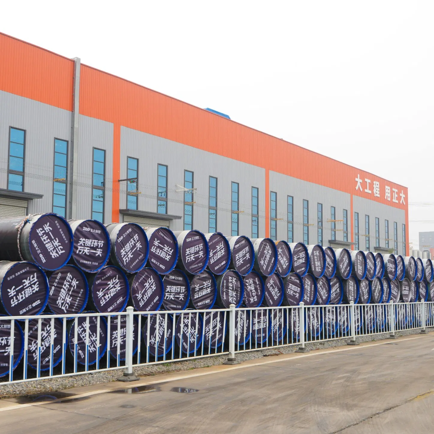 Factory Direct 3PE Anti-Corrosion Spiral Welded Steel Pipe