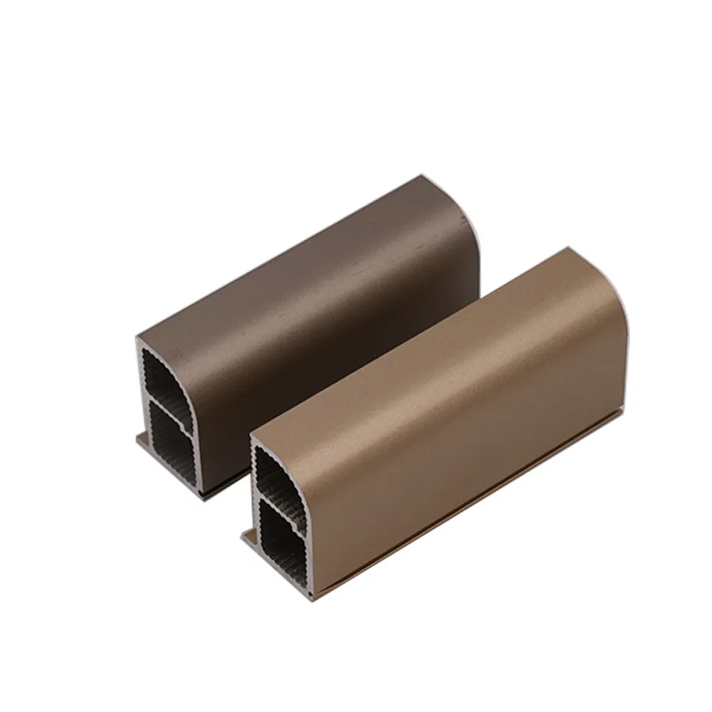 Brown Anodized Aluminum Frames for Doors and Windows