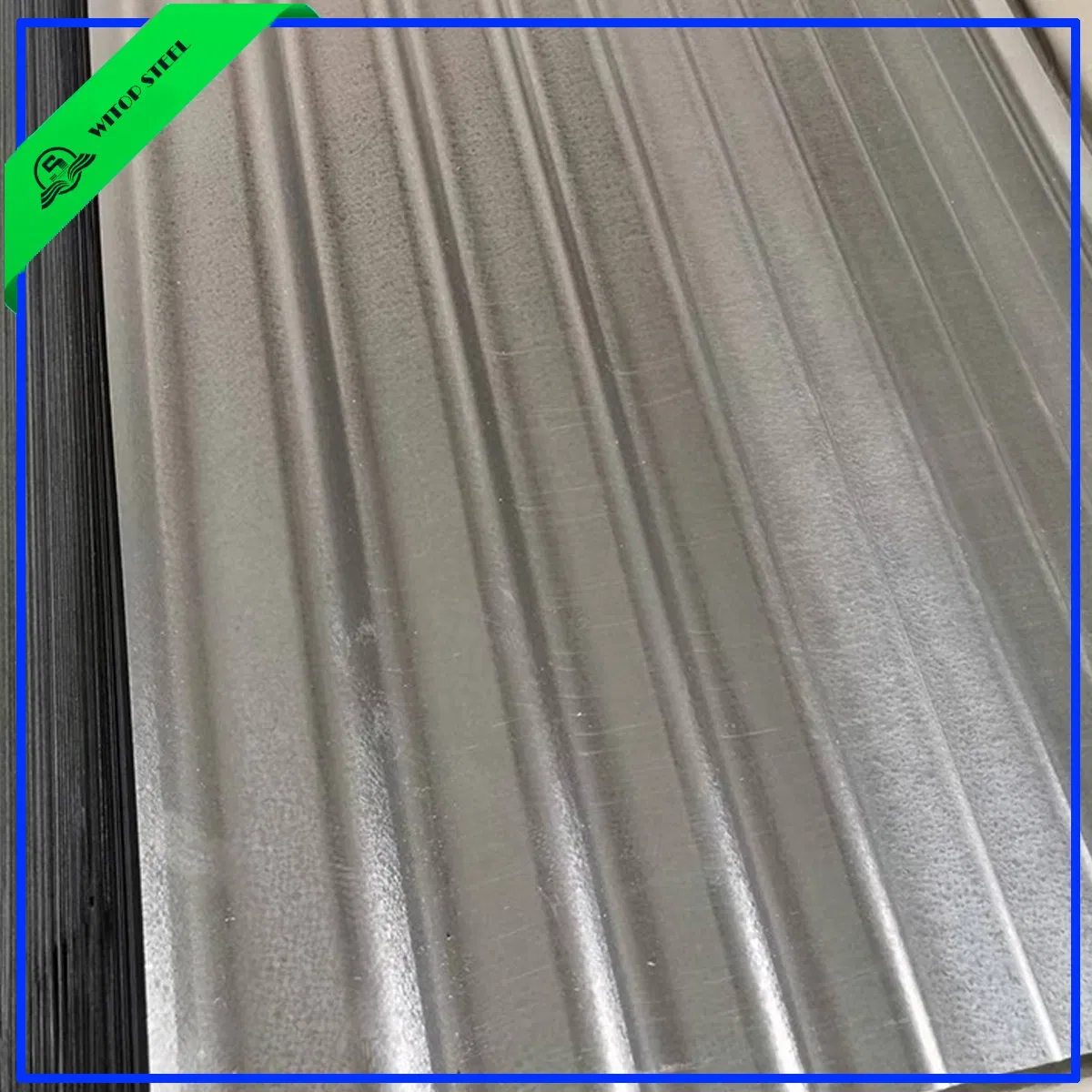 0.18mm 0.25mm Thickness Galvalume Corrugated Steel Roofing Sheet. Z30g 40g 60g Galvanized Steel Strip Wave Sheet, Aluzinc Roofing Sheet for Home Cover
