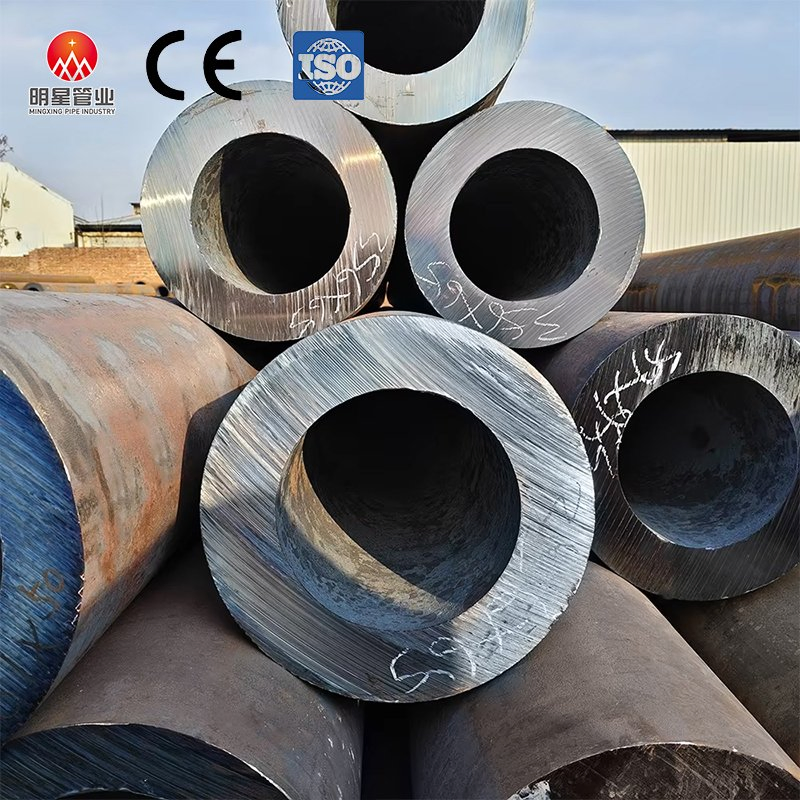 ASTM A53/A106 Gr. B/JIS DIN/A179/A192/A333 X42/X52/X56/X60/65 X70 Stainless/Black/Galvanized/Round Grooved Seamless/Welded Carbon Steel Pipe
