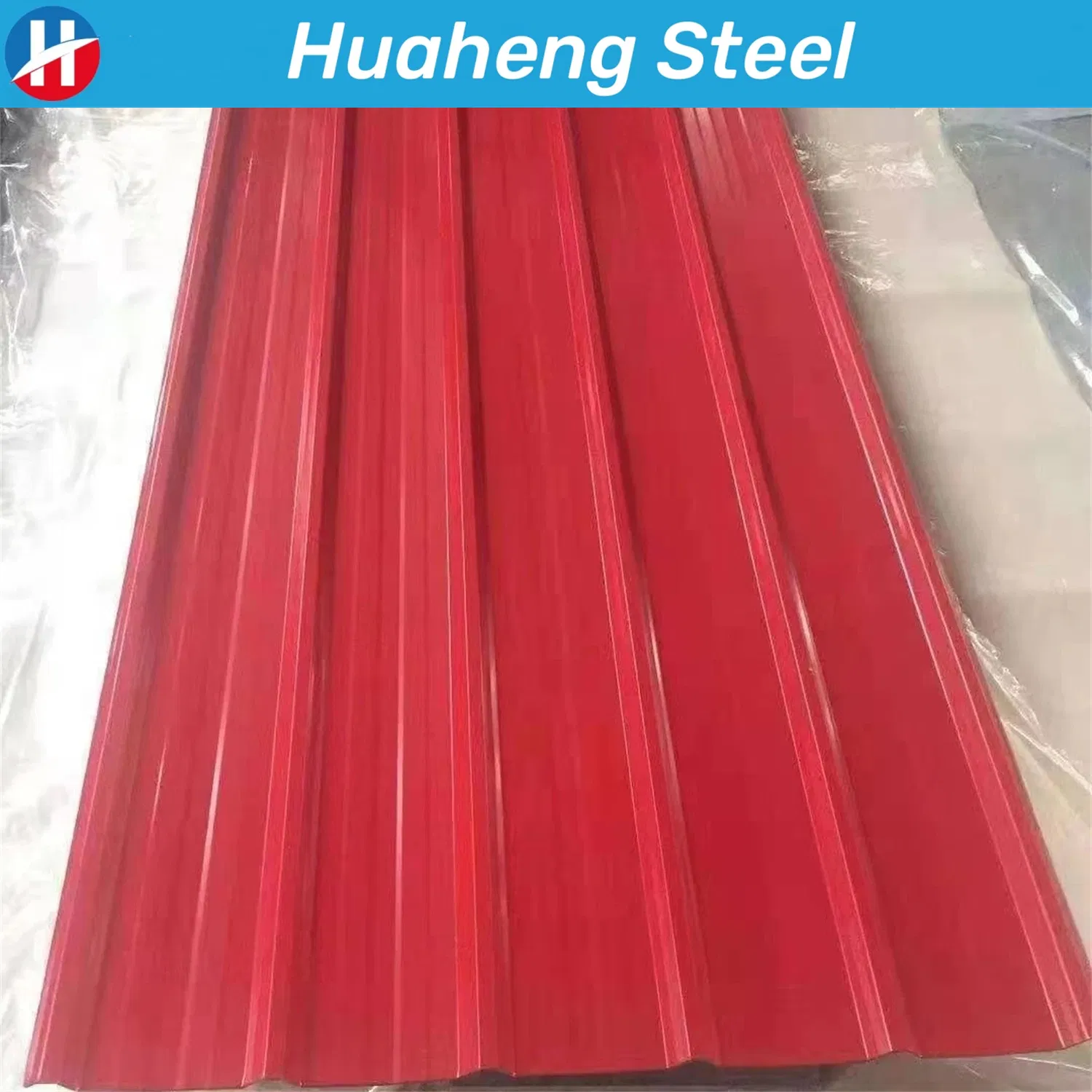 Roof Roofing Prepainted Pre-Coated Galvanized Color Coated Steel Sheet with ASTM ISO Hot Cold Rolled PPGI Gi Corrugated Dx51d Bwg30/30 Gauge 0.3mm