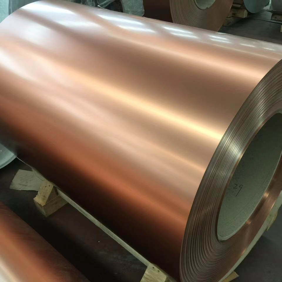 3005 H14 Gold Color Coated Prepainted Aluminum Sheet Color Coated Aluminum Coil