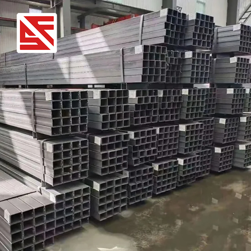Rectangle Steel Pipe Custom Size Hollow Section Pipe Carbon Square Tube