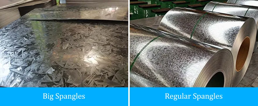 Regular Spangles Galvanized Steel