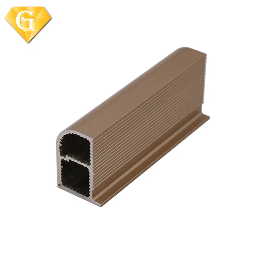 Brown Anodized Aluminum Frames for Doors and Windows