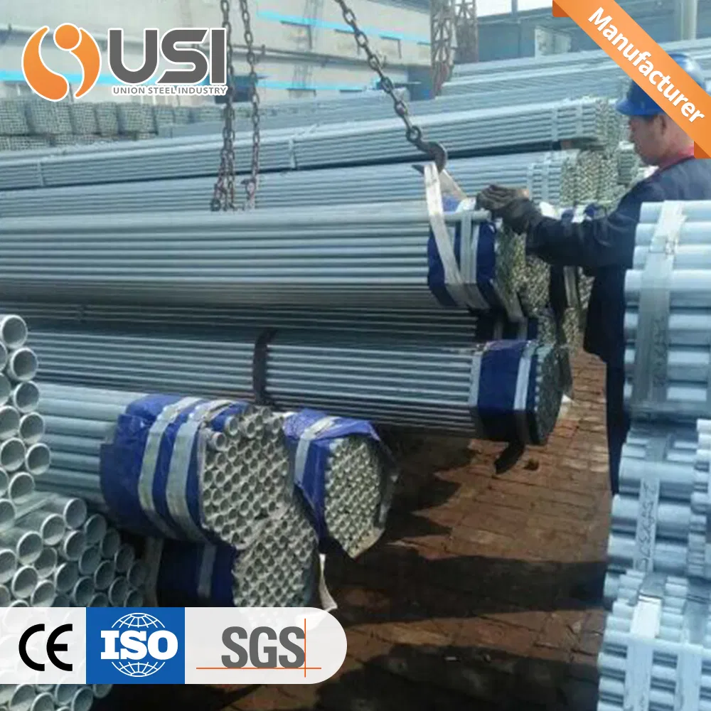 Hot DIP Galvanized Steel Pipe for Fire Fighting System, Plastic Lined Gi Pipe (Round / Square / Rectangular)