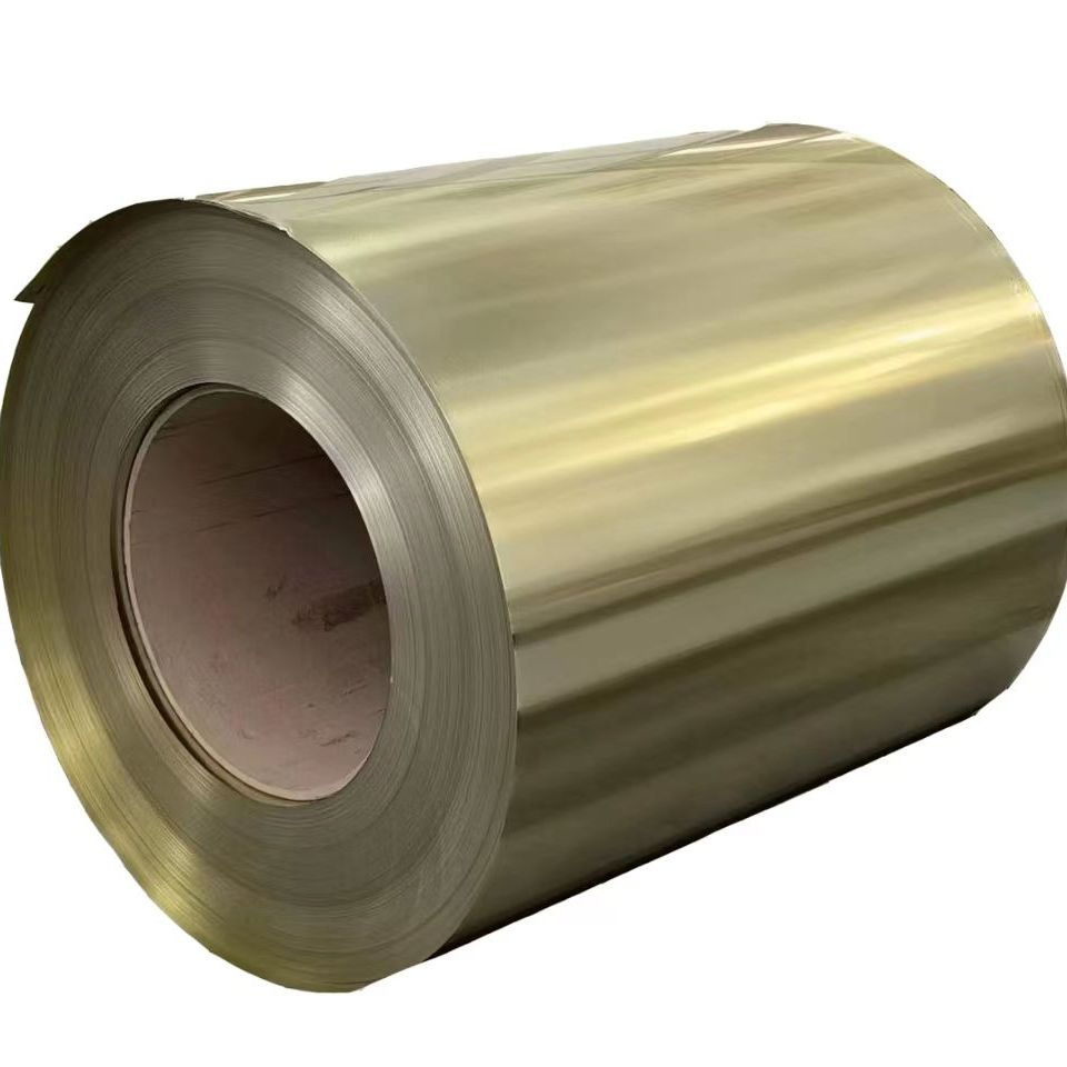 3005 H14 Gold Color Coated Prepainted Aluminum Sheet Color Coated Aluminum Coil