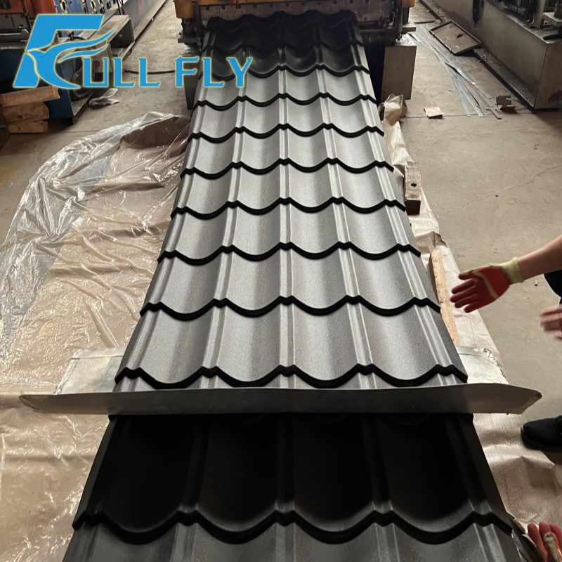 Corrugated Galvanized /Galvalume Prepainted Steel Roofing Sheet for Building Material