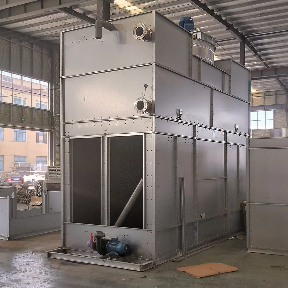 Good Quality Low MOQ Factory Heat Exchange Water-Saving 500t Industrial Square Cross Flow Advanced Closed Cooling Tower with CTI Certification