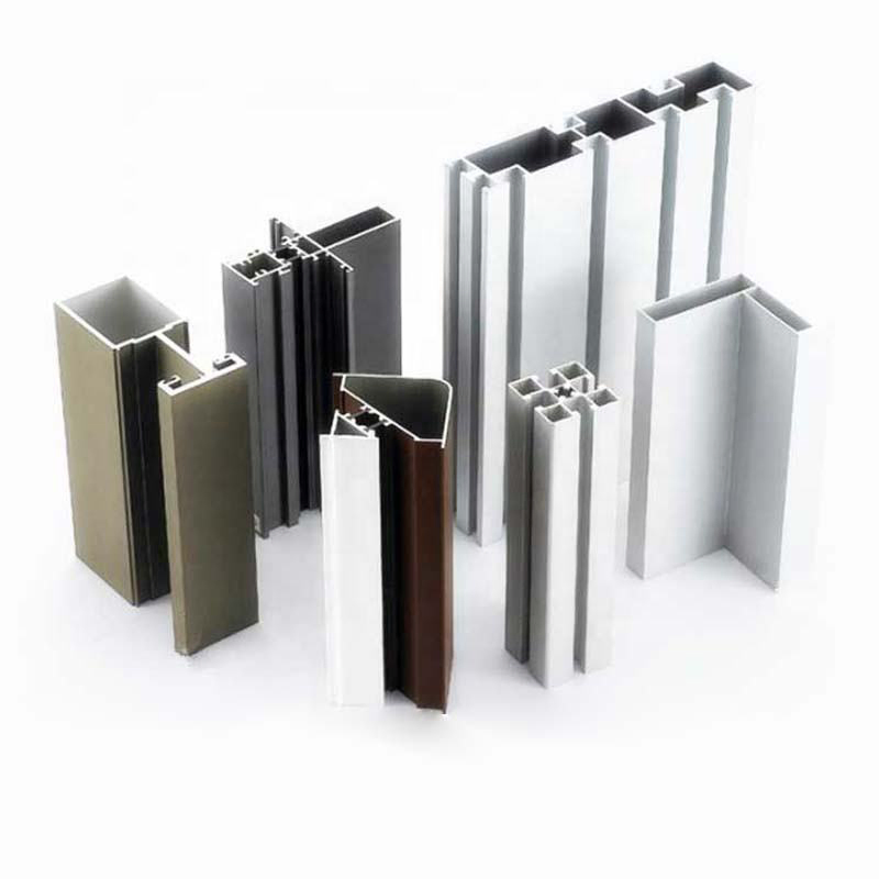 Custom Anodized Extruded Alloy Aluminum Extrusion Profiles for Industrial Architectural