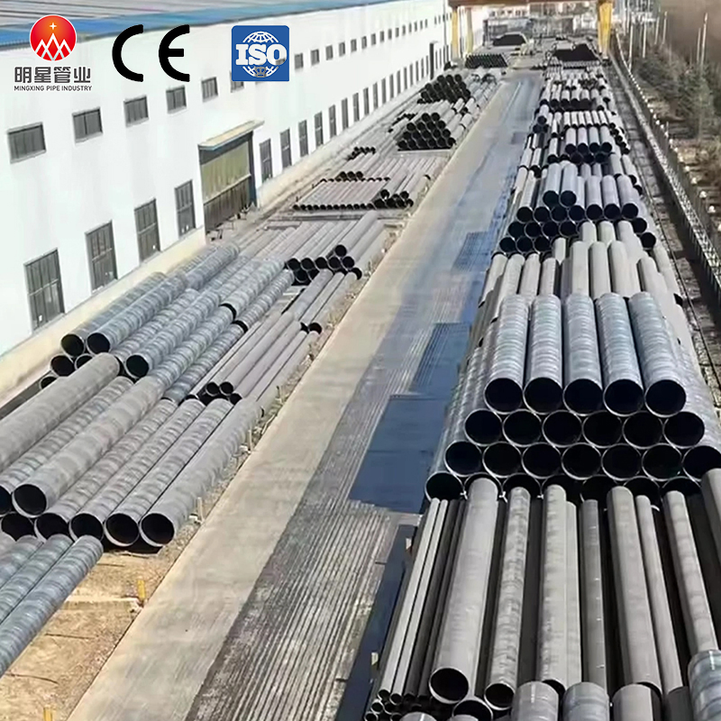 Anti-Corrosion Spiral Steel Pipe for Sewage Treatment, Hot-DIP Galvanized or Fbe Coated, DN600-DN3000 with ISO 9001 Certification