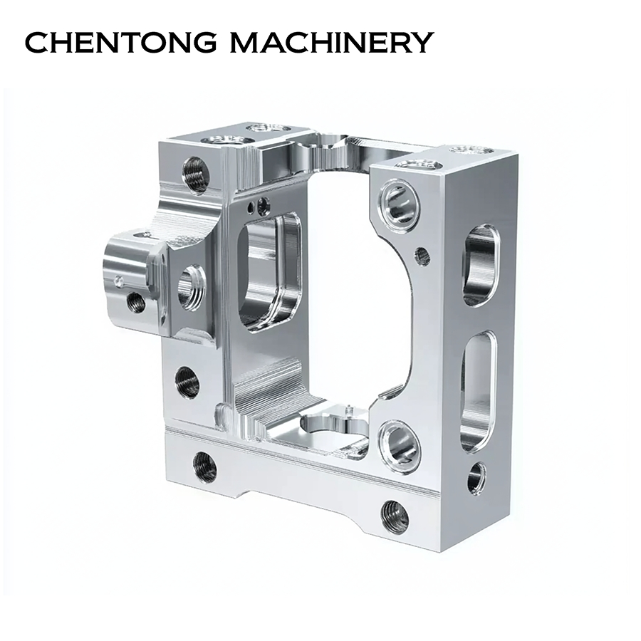 High Precision Custom CNC Aluminium Cutting Service China Manufactured 3D Extrusion Pipe Precision Anodized Aluminum Products