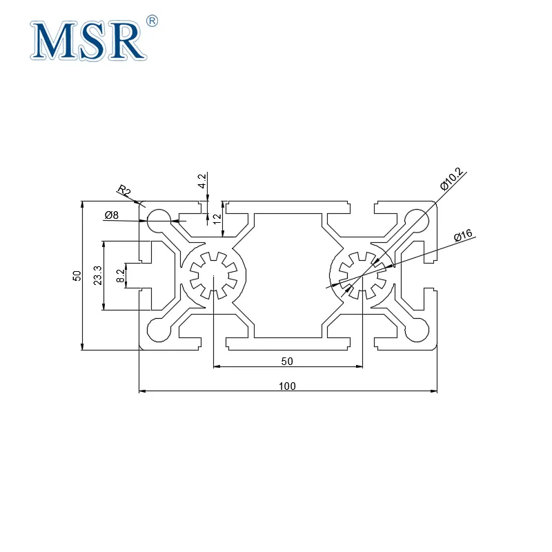 Anodized Profile Detail