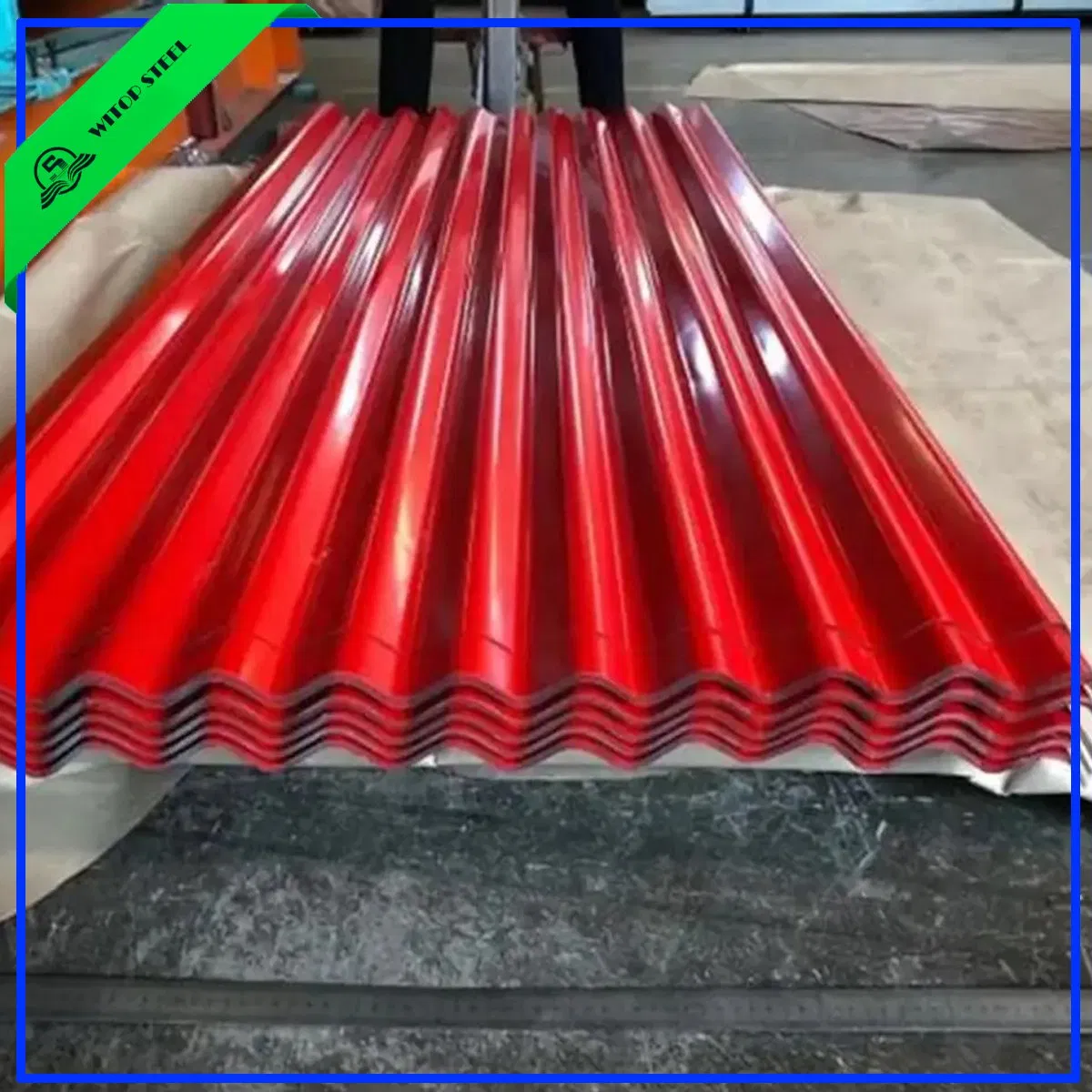Hot Sale 26 28 Gauge PPGI PPGL Galvanized Galvalume Steel Roofing Sheet