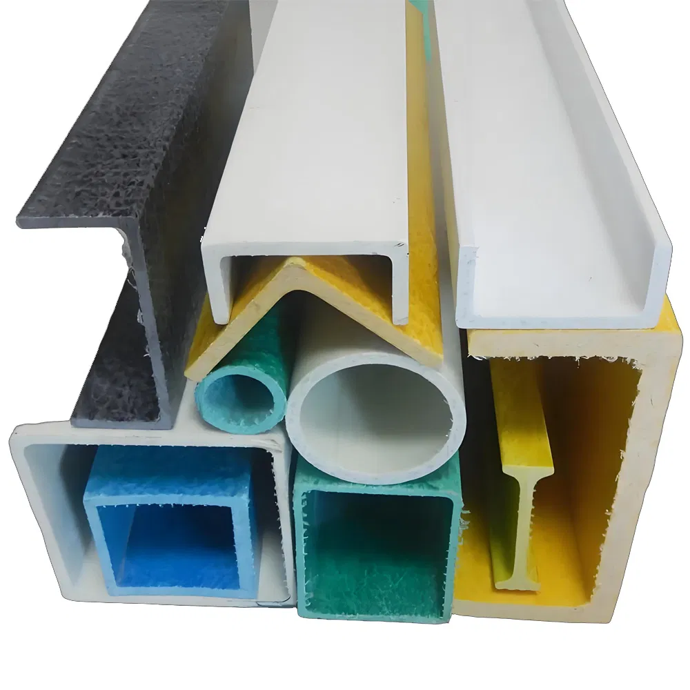 Hot Selling High Strength FRP Pipe Pultruded Profiles 40*40*4mm FRP Square Tube