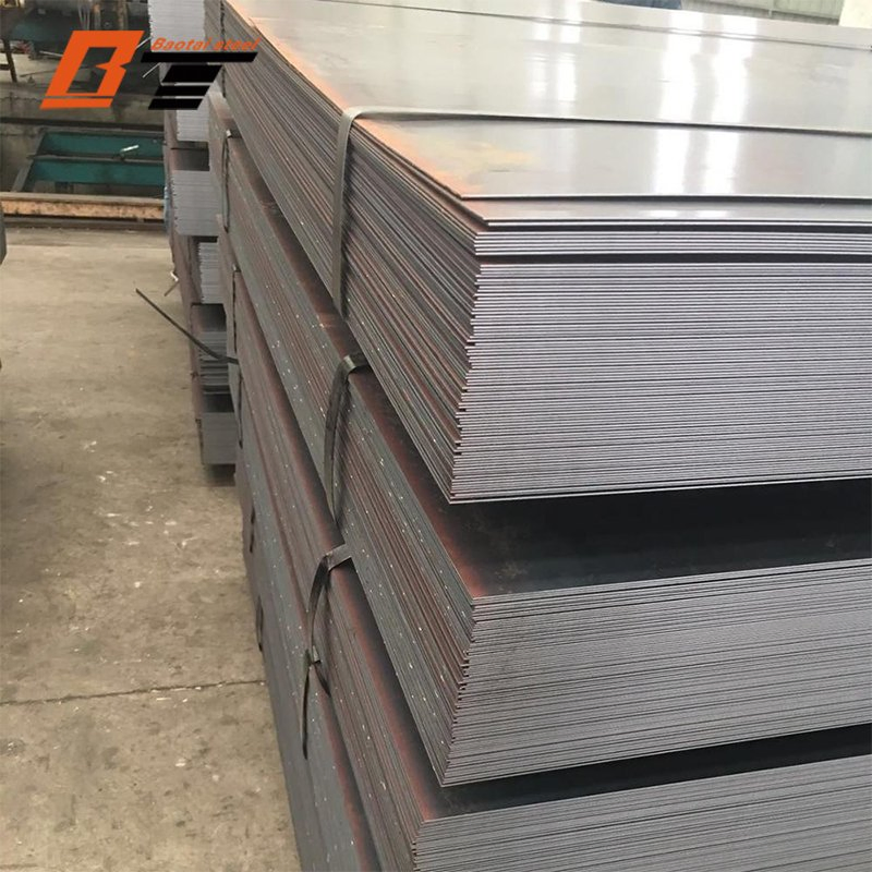 A36 Q195 Q235 Q345b S235jr 3mm 10mm Thick Hot Cold Rolled Black Painted Galvanized Full Hard Mild Carbon Steel Plate A36 A52 #45 Hot Rolled Carbon Steel Sheet