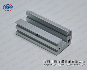 CNC Machining Component Aluminium Extrusion Profile with Color Anodizing and Powder Coating