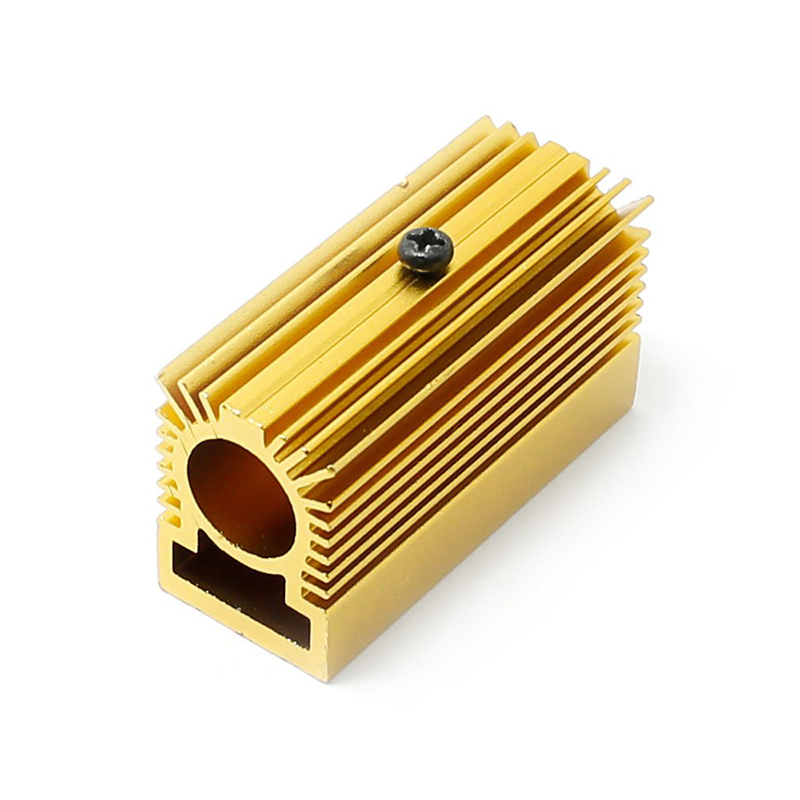 Black Anodized Aluminum Extrusion Enclosure for Hardware Solar Controller and Power Supply