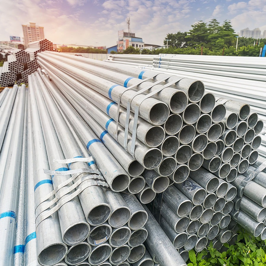 Factory Price Galvanized ERW Welded Steel Pipes for Steel Structure Building for Plumbing Systems