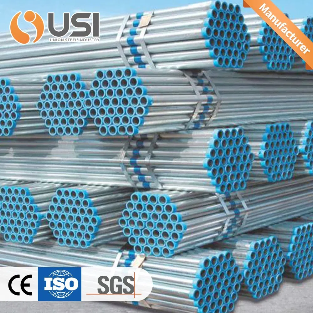 Hot DIP Galvanized Steel Pipe for Fire Fighting System, Plastic Lined Gi Pipe (Round / Square / Rectangular)