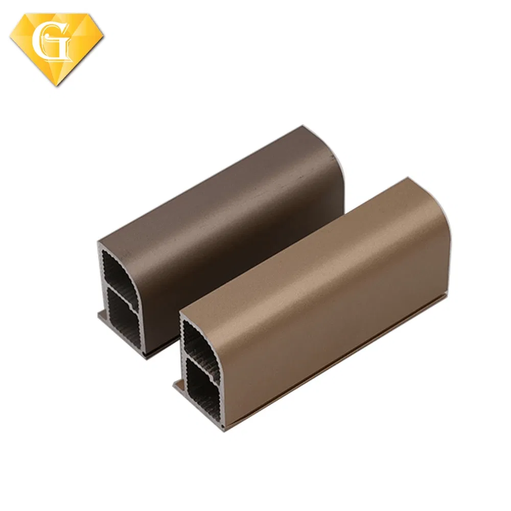 Brown Anodized Aluminum Frames for Doors and Windows