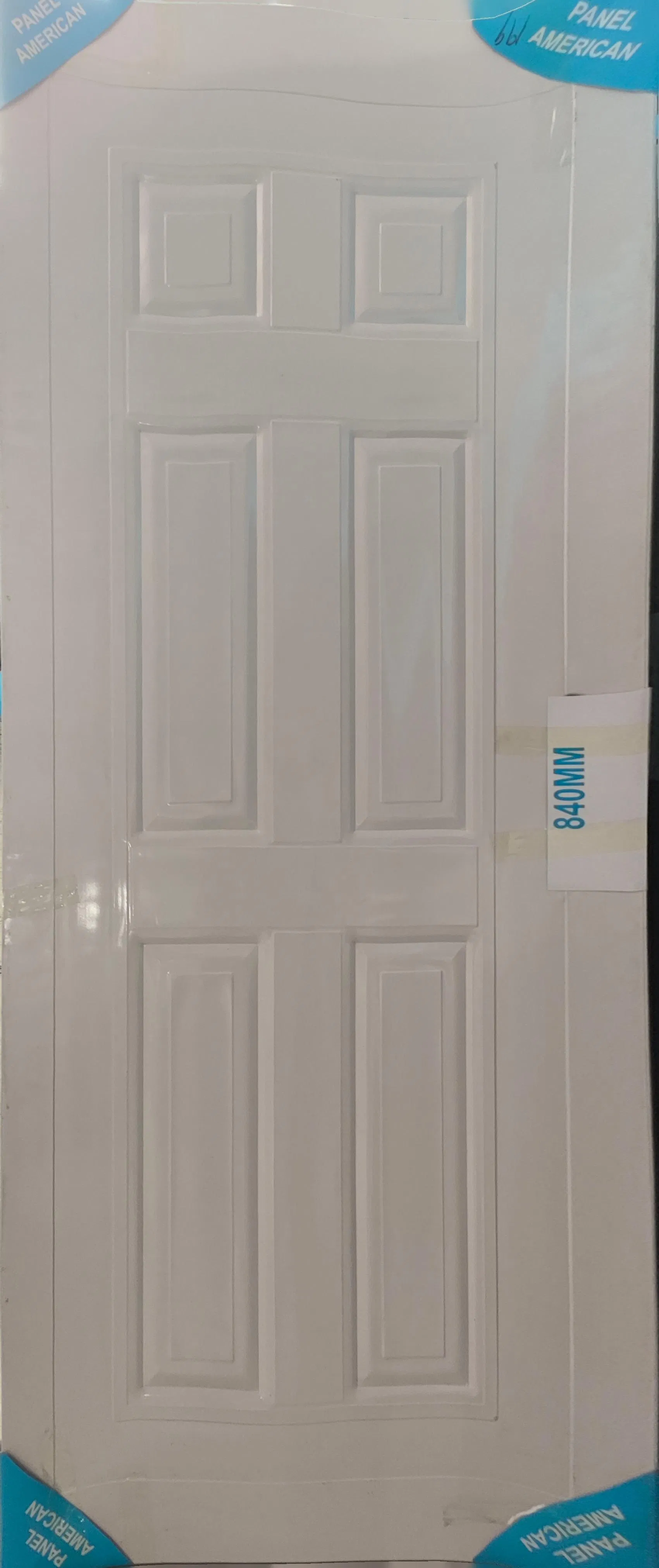 American Panel Square Single Steel Security Door Israel Door with Modern Design