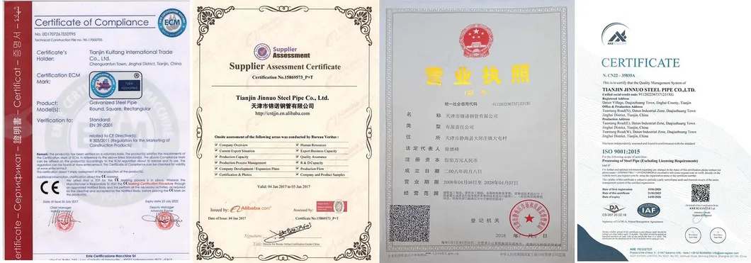 Quality Certifications