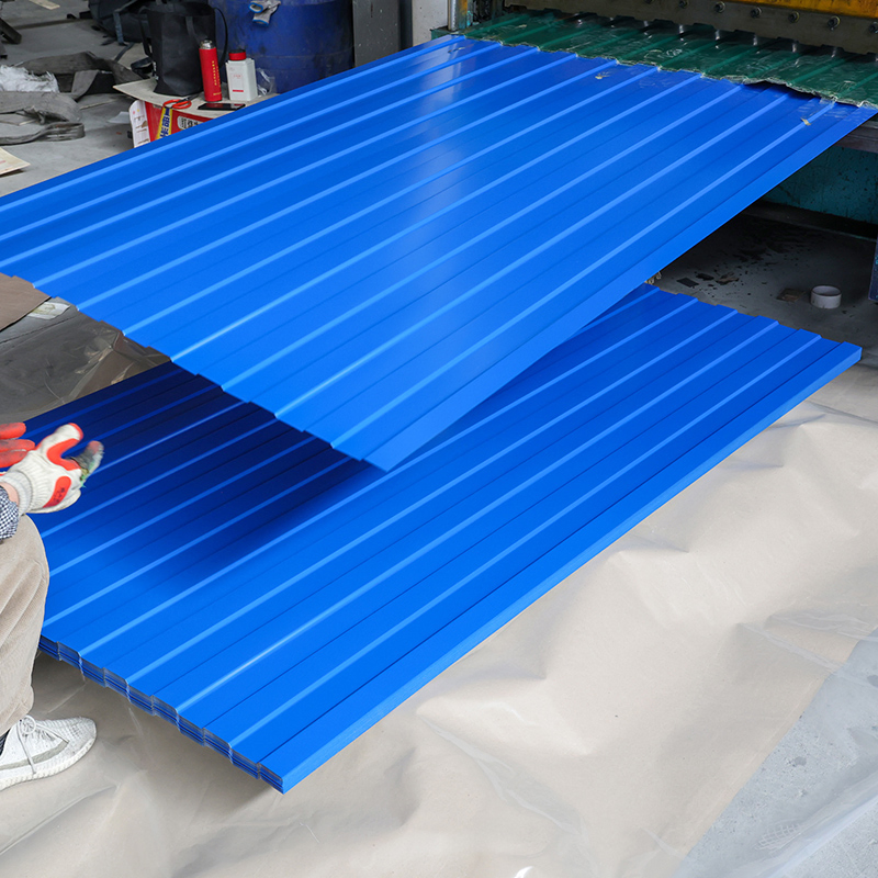 24 Gauge Corrugated Galvanized Galvalume PPGI Colored Aluzinc Zinc Roofing Sheet