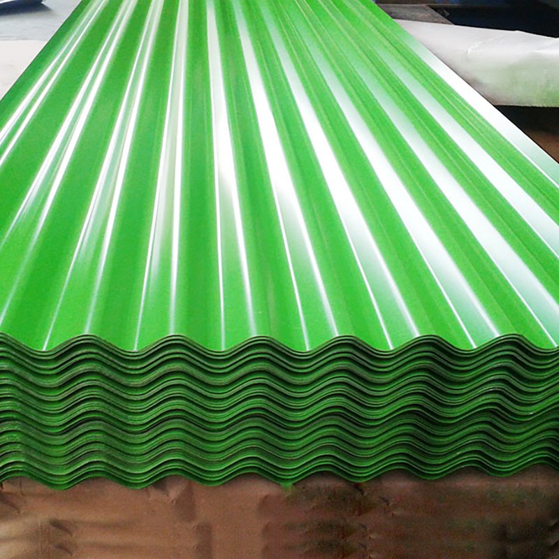 Pre-Colored Galvanized Corrugated Steel Roofing Sheet