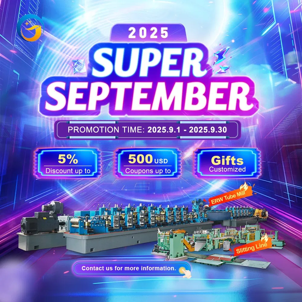 Pipe Welding Equipment for Stainless Steel Tube Production Stronger Round Square Rectangular Pipe Making Machine Tube Mill