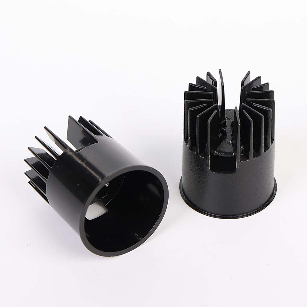 Black Anodized Aluminum Machining Products by CNC Milling and Turning Machine