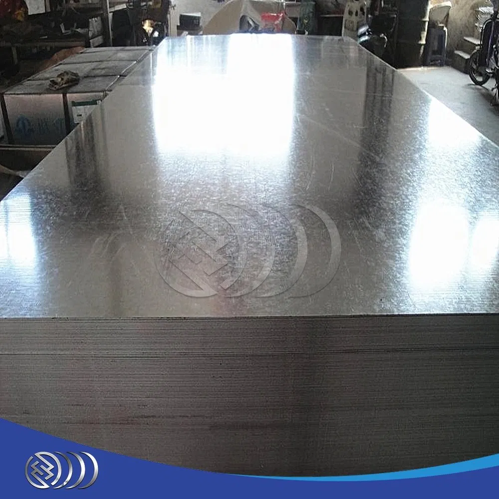 Guanxian Dx51d DC51D Thickness 0.8mm 1.2mm Hot Dipped Sq Cr22 (230) Sq Cr22 (255) Sq Cr40 (275) Sq Cr50 (340) Steel Grade 16 Gauge Pre Galvanized Steel Sheet