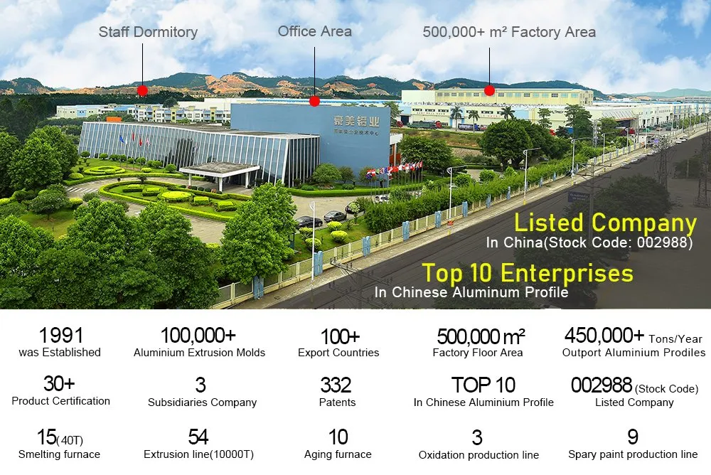 T Slot Extrusion Aluminium Profile