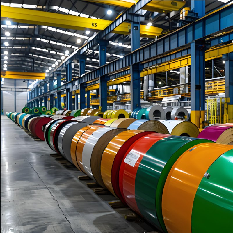 SGCC Dx51d PVDF PE Color Coated Prepainted Hot Dipped Galvanized Aluminum Zinc Plate Sheet Cold Rolled PPGL PPGI Steel Coil for Corrugated Roofing Sheet