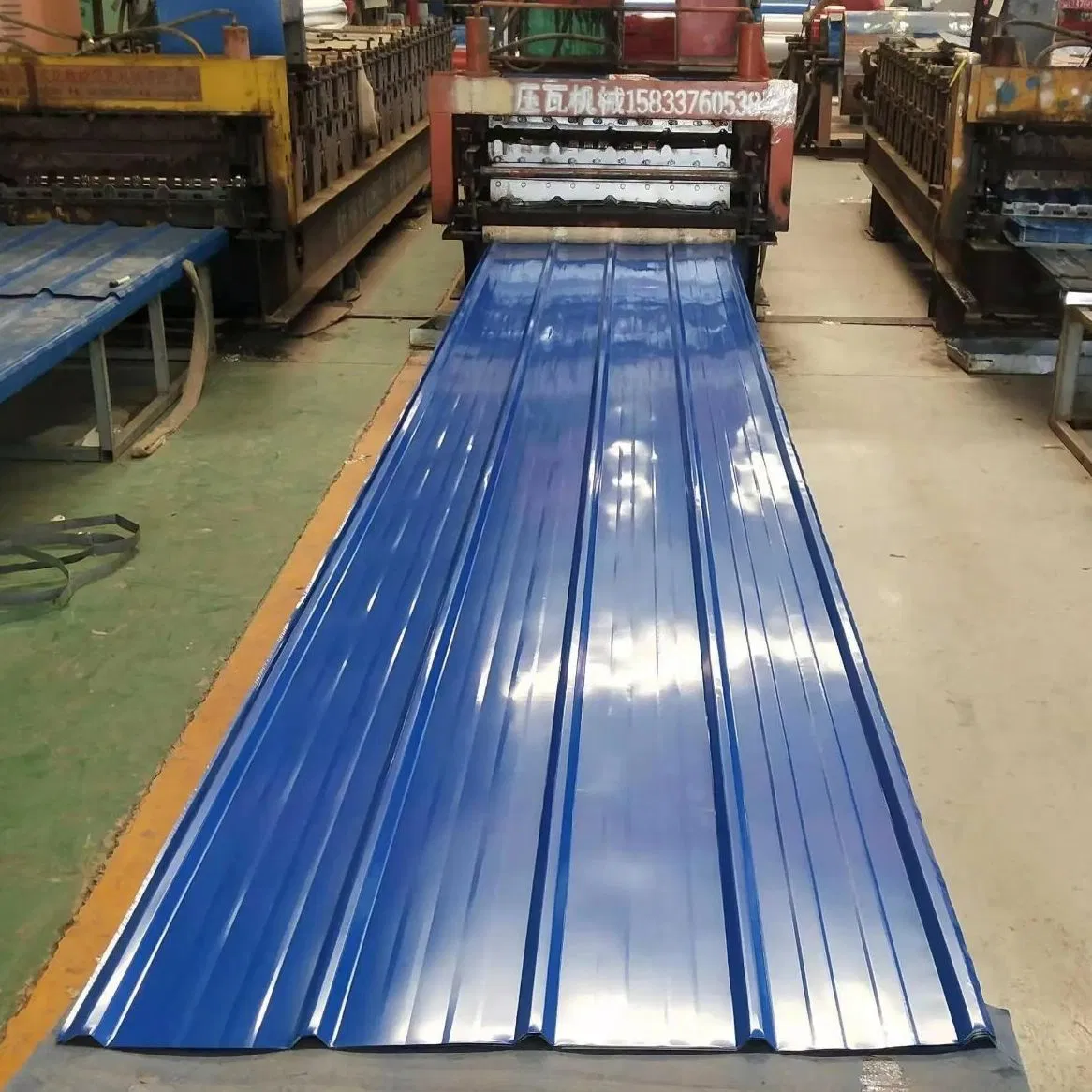 Baowu Steel Z275 Aluzinc Roofing Sheet Corrugated Color Coated Galvanized PPGI/PPGL Sheet