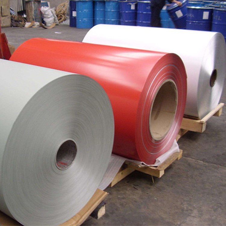 Prepainted Color Coated 1050 Alloy Aluminum Color Coating Coil