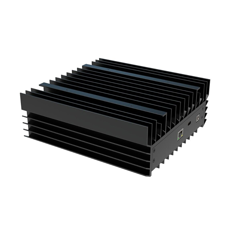 Black Anodized Aluminum Extrusion Enclosure for Hardware Solar Controller and Power Supply