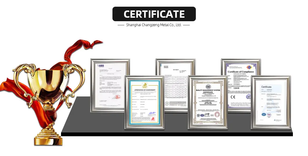 Quality Certificate 1