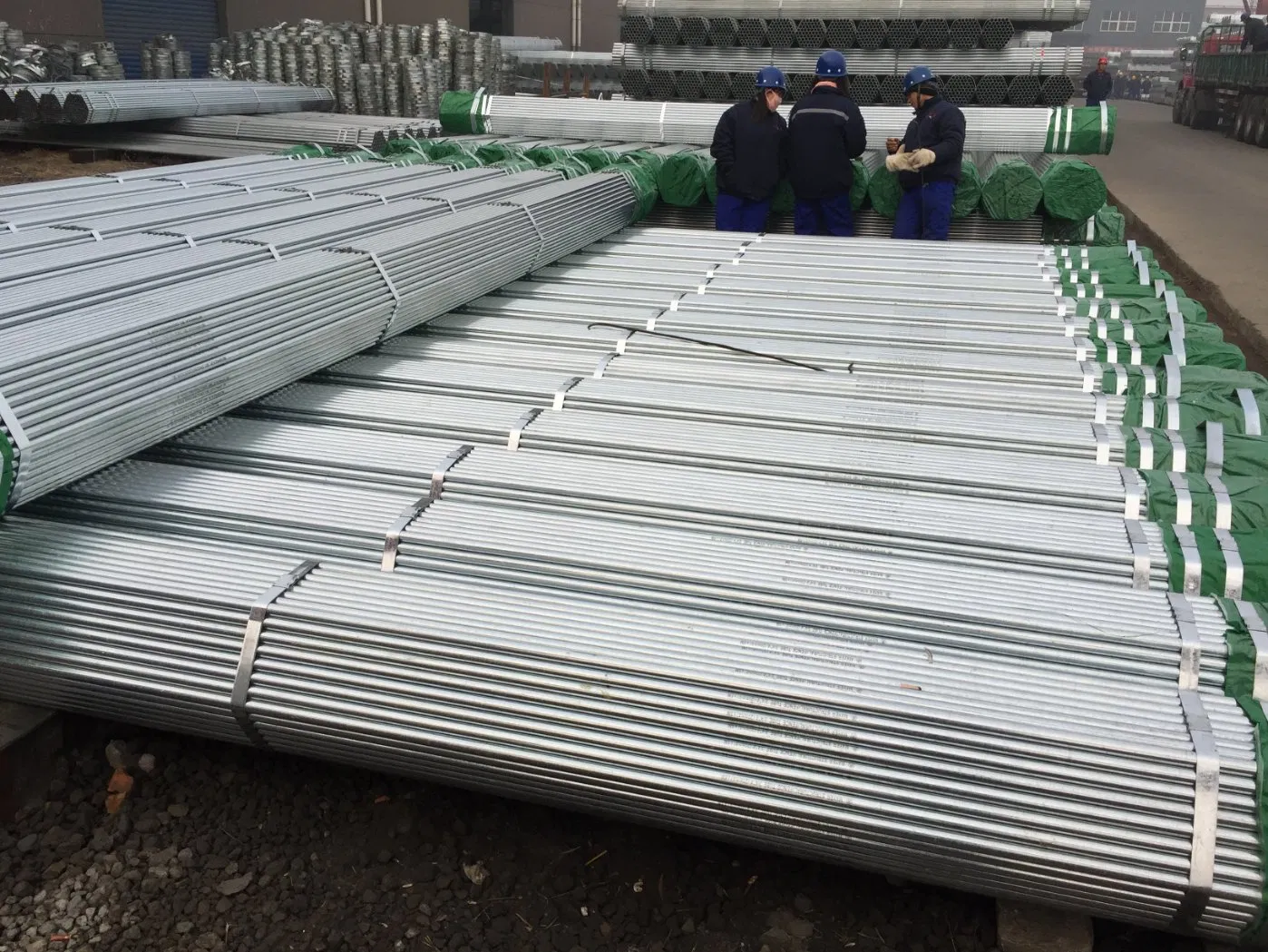 Seamless Hot DIP Galvanized Steel Pipe Sch40 Sch80 ASTM A106 A53 Grade B