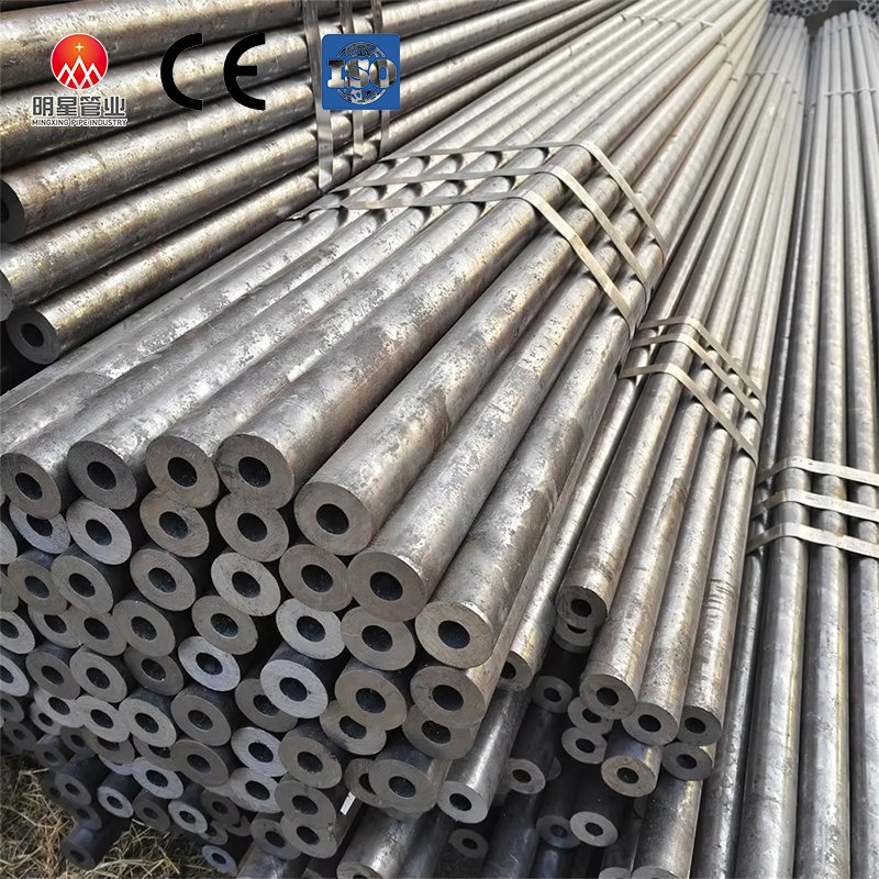 ASTM A53/A106 Gr. B/JIS DIN/A179/A192/A333 X42/X52/X56/X60/65 X70 Stainless/Black/Galvanized/Round Grooved Seamless/Welded Carbon Steel Pipe