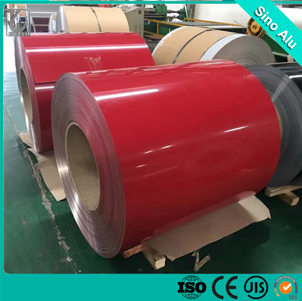 Prepainted Color Coated 1050 Alloy Aluminum Color Coating Coil