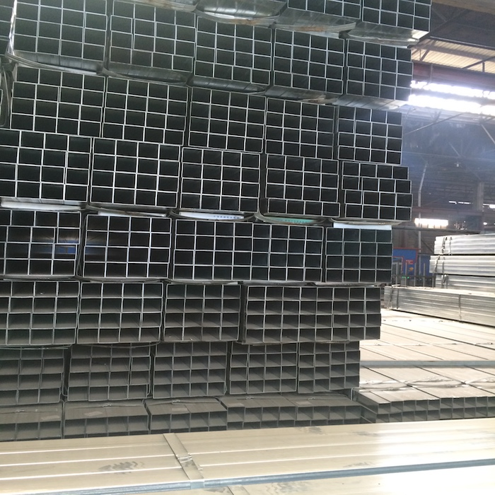 AISI ASTM 4X4 Thick Hot DIP Galvanized Color Pre Galvanized Low Carbon Square Rectangular Steel Pipe