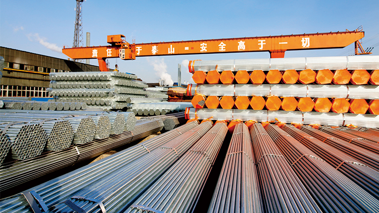 Hot-DIP Galvanized ERW BS1387 Hot Dipped Galvanized Carbon Gi Steel Pipe