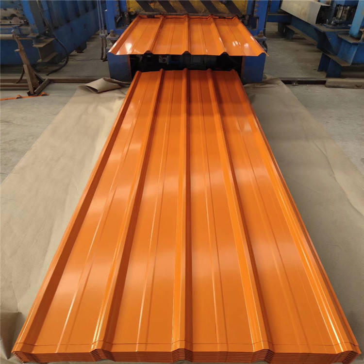 Ral6005 Color Pre-Coated Iron Plate Corrugated Galvanized Steel PPGI Roofing Sheet
