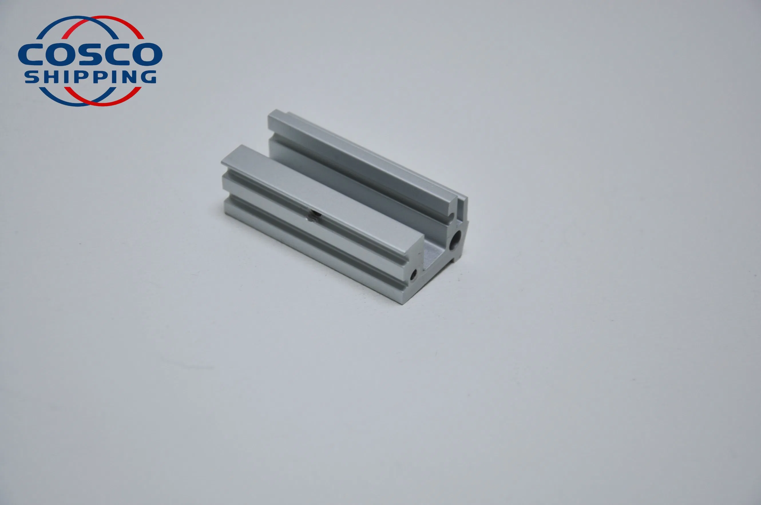 CNC Machining Component Aluminium Extrusion Profile with Color Anodizing and Powder Coating